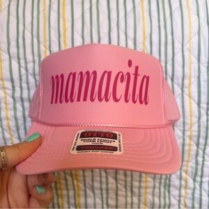 Pink 'Mamacita' love island Trucker Hat